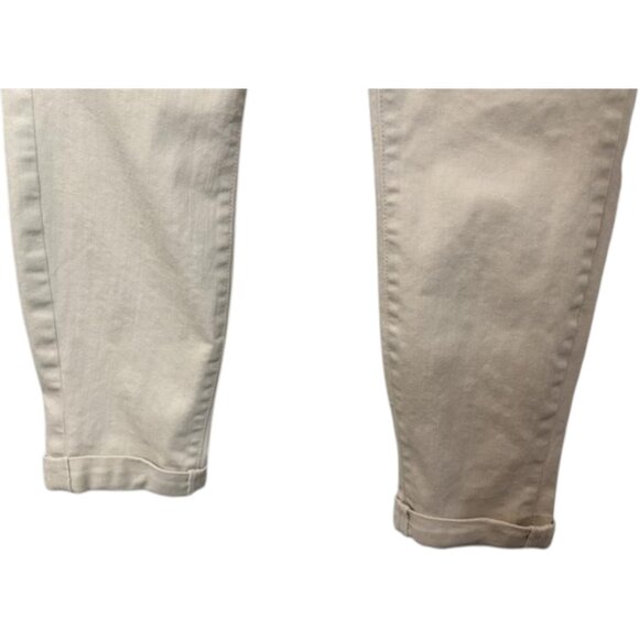 NYDJ slim-fit cropped jeans off white women size 29 - Picture 5 of 6